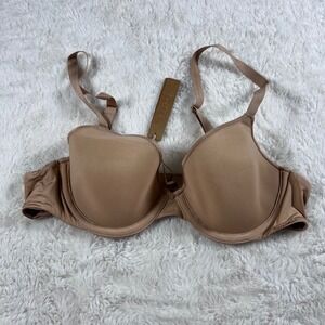Skims Women's Weightless Demi Bra Clay Tan Underwire Size 36A BR-DEM-1893 NEW